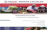 DIAGNOSTICO DEL - Nexos Locales – "Valorando …...Diagnóstico DEL: La Democracia USAID Nexos Locales Page 6 of 56 No obstante todos los esfuerzos realizados, estamos conscientes