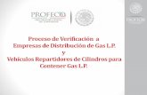 Como ayudamos a el porque de la existencia de la PROFECO. · 2018-09-04 · Empresa de Distribución de Gas L.P. asignada, debidamente identificados con credencial vigente uniformados