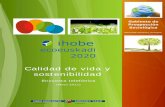 Calidad de vida y sostenibilidad...Ihobe – Calidad de vida y sostenibilidad (Trabajo de campo: 02-03/05/2011) Gabinete de Prospección Sociológica-Presidencia del Gobierno Vasco