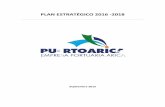 PLAN ESTRAT ÉGICO 2016 -201 8 - Puerto · PDF file 2016-04-25 · Plan Estratégico 2016 – 2018 Empresa Portuaria Arica Pagina 4 - Al uso de espacios físicos y tecnologías para