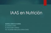 IAAS en Nutrición · Muestreo de Bioluminiscencia Fecha : 09-02-16 Hora: 15:15 Servicio: Alimentación Nº Área Muestra Resultado Clasificación Permitido Precaución Peligro 1