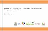 Manual de Organización. Operación y Procedimientos ...cedoc.inmujeres.gob.mx/ftpg/Durango/dgo_metaPP5_2009.pdf · Duranguense se ha dado a la tarea de realizar el Manual de Operación