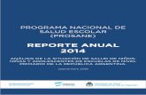 REPORTE ANUAL 2014 - Ministerio de Salud | Argentina.gob.ar · Reporte anual 2014 - Análisis de la situación de salud de niños, niñas y adolescentes de escuelas de nivel primario