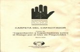 LINEAMIENTOS PARA EL CAPACITADOR QUE PARTICIPA EN EL ...saludsinaloa.gob.mx/saludsinaloa.gob.mx/sitio/files... · NOM-033-FITO-1995, Requisitos y especificaciones fitosanitarias para