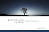 portfolio soluciones gestión de la incertidumbre tecnológicassimergia.com/wp-content/uploads/2019/03/Portfolio... · 2019-03-30 · mucho más precisa y proactiva: productos, servicios,