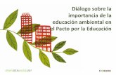 Diálogo sobre la importancia de la educación ambiental en ... · Diálogo sobre la importancia de la educación ambiental en el Pacto por la Educación. El cuestionario del GT19.