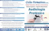Doble Titulación, O˜cial y Universitaria PROCESO DE ... · realizando la evaluación audiológica, efectuando el seguimiento del usuario y el manteni-miento de prótesis, así como