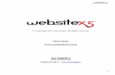 - Incomediastatic.incomedia.eu/websitex5.com/v9/websitex5_evolution9_es.pdf · trabajar enseguida con WebSite X5 para crear el propio sitio Web, Blog o Tienda de comercio electrónico.
