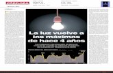 España 30 7955 2548 € 82000 766 CM² - 72%€¦ · para cambiar el funcionamiento del mercado eléctrico El recibo de la luz se disparará un 30% este mes por la climatología
