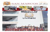 SAN MARCOS al día - UNMSM · través de la Oficina General de Bienestar Universitario (OGBU). Este encuentro de confraternidad de la comunidad sanmarquina se realizó el 9 de diciembre