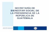 SECRETARÍA DE BIENESTAR SOCIAL DE LA PRESIDENCIA DE LA ...iin.oea.org/boletines/boletin9/noticia-esp/pdf-4/Guatemala.pdf · de Primera Infancia, (21% del total de la población)