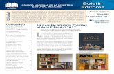 CÁMARA NACIONAL DE LA INDUSTRIA Editores · del Bolonia Ragazzi New Horizons que otorga la Feria del Libro para Niños de Bolonia, en 2014 fue distinguida con el premio Bologna Prize