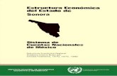 Estructura Económi ca Sonora - INEGIinternet.contenidos.inegi.org.mx/contenidos/... · Programa de las Naciones Unidas para el Desarrollo y el respaldo de la CEPAL. El objeti- vo