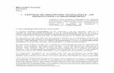 Mercedes Carazo · 2019-09-15 · Mercedes Carazo MITINCI Perú 1 CENTROS DE INNOVACIÓN TECNOLÓGICA , UN DESAFIO PARA LA MICROEMPRESA1 “América Latina necesita profundizar sus