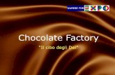 “Il cibo degli Dei”Chocolate Factory Un territorio da assaporare Punti di forza di Varese: Natura, bellezza, gusto, creatività Varese ha una storia sul cioccolato Costruiamo una