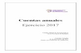Ejercicio 2017 - cofbadajoz.com Web del Colegio Oficial de ... · INFORME DE AUDITORIA INDEPENDIENTE. CUENTAS ANUALES x Balance. ... ACTIVO NO CORRIENTE 384.051,04 1.092.767,34 ...