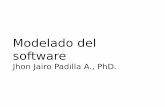 Modelado del software - upbbga.edu.cojpadilla.docentes.upbbga.edu.co/Logica_y_Algoritmia/modelado del... · modelado de software •Es importante resaltar los aspectos del sistema