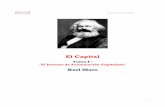 El Capital-Tomo I - Archivo Chile y Engels/kmarx0010.pdf · Tomo I : "El Proceso de Acumulación Capitalista" Karl Marx. 2 ... Capitulo 19: El Pago a Destajo . Capítulo 20: Diversidad