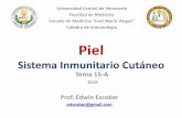 Sistema Inmunológico Cutáneo · Daño Epitelial Inducción Adicional • Linfocitos Th17: IL-17A, IL22 –Queratinocitos: ↑ producción de péptidos antimicrobianos –Psoriasis: