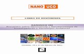 Libro de Resúmenes NANOUCO 2011 Inicio · 2014-09-09 · Estudio de la capacidad de nanopartículas de carbono para la preconcentración de micelas aniónicas y neutras E.Caballero-Díaz,