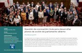 Reunión de cocreación: Guía para desarrollar planes de acción de … · 2020-01-09 · Reunión de cocreación: Guía para desarrollar planes de acción de parlamento abierto