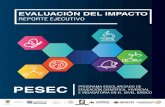 REPORTE EJECUTIVO - concyteq.edu.mx · 2019-06-18 · 4.8.3 Claridad del docente sobre los objetivos y el método general del PESEC 4.8.4 Opiniones del docente acerca del PESEC y