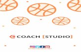 ÍNDICE DE CONTENIDOS - Coach Studio · 6 PARTIDOS • Plantillas de equipos rivales con fácil reutilización para otro partido y ... o Asociación de vídeo descriptivo del ejercicio