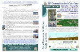 Cartel IIª jornada - Segoviacaminosantiago.asociaciones.segovia.es/files/3-3496... · 2011-11-09 · 7h 20’ del aparcamiento de la Plaza de Toros de Segovia 7h 50’ de Plaza del