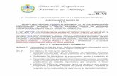 Bajo el N° - Mendoza · 2015-06-29 · registrada bajo el n° 8.706 el senado y cÁmara de diputados de la provincia de mendoza, sancionan con fuerza de l e y : decreto reglamentario