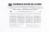 PERiÓDICO OFICIALDELESTADO - Campeche · 2017-02-02 · periÓdico oficialdelestado organodelgobierno constitucional delestadodecampeche franqueo pagado publlcacion periodica permiso