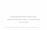 PROGRAMACIÓN DIDÁCTICA LENGUA CASTELLANA Y …ieslaserna.com/2019-20/pdf/programaciones/1eso/lengua.pdf · (lexema), prefijos y sufijos (morfemas). - Palabras compuestas y derivadas.