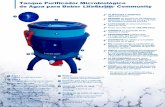 Tanque Purificador Microbiológico de Agua para …...de limpieza y retrolavado Depósito para agua purificada Almacena 25 litros de agua lista para Pre-filtro de malla beber Retiene