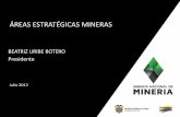 ÁREAS ESTRATÉGICAS MINERAS - Arcoirisarcoiris.com.co/wp-content/uploads/2012/02/areas_mineras... · 2012-07-21 · Gobierno Nacional busca crecimiento y desarrollo sostenible del