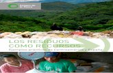 LOS RESIDUOS COMO RECURSOS - Amigos da Terra · 2016-04-19 · producción de 3 tipos de abonos orgánicos. 4.2. Amapala y San Lorenzo: Campaña de educación ambiental 4.3 . Meanguera