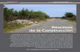 Residuos de la Construcción - Argentina Ambientalargentinambiental.com/wp-content/uploads/pdf/AA95... · indicar si es una zona inundable, una zona de reserva y/o una zona donde
