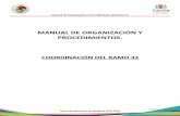 COORDINACIÓN DEL RAMO 33 - H. Ayuntamiento de Centlatransparencia.centla.gob.mx/images/doc/2016/Art10I/C/... · Manual de Organización y Procedimientos del Ramo 33 10 de 24 Juntos