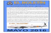 Boletín Informativo Mayo 2016 - Ministerio de Defensa · CDSCA “Club Naval de Oficiales” Boletín Informativo Mayo 2016 5 El precio es de 14 € para usuarios Y 16 € para invitados.
