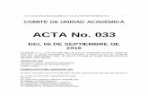 ACTA No. 033horas en los mÓdulos fundamentals (a1) y top notch 1 (a2). como prueba de lo anterior, me permito anexar constancia, contenido temÁtico y certificado de notas, emitida