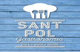 La Gastronomia a Sant Pol (cat.) · Cocina de autor inspirada en los productos de temporada y en la reinterpretación de la cocina tradicional catalana. Chef: Carme Ruscalleda. Cerrado