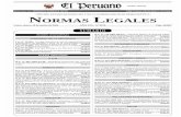 FUNDADO EN 1825 POR EL LIBERTADOR SIMÓN …diresacusco.gob.pe/saludindidual/servicios/Normas/Normas...SUMARIO NORMAS LEGALES Lima,