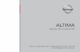 2011 Nissan Altima Owner's Manual - Spanish-Mexico€¦ · preguntas o quejas directamente a Nissan ... Seguridad: asientos, cinturones de seguridad y sistema de sujeción suplementario