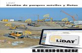 LiDAT - liebherr.com · de maquinaria de obras públicas. Los productos y servicios Liebherr son de alta rentabilidad y de reconocido prestigio en muchos otros sectores industriales