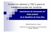 Gobierno abierto y TIC’s para la Administración de Justiciaw1.cejamericas.org/Documentos/ponenciaspresentadas_xi... · 2013-06-26 · Dirección General de Migración y Extranjería