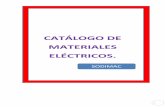 CATÁLOGO DE MATERIALES ELÉCTRICOS. · 2020-04-29 · 25977-8 74391-7 74382-8 25974-3 Material: Plástcc usc: Domésticc. Enchute to A 2 de Amp 2 P4T 10 a 16Amp Interruptnr Simgie