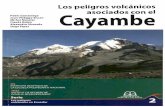 Los peligros volcanicos asociados con el Cayambehorizon.documentation.ird.fr/exl-doc/pleins_textes/... · Figura 2. Mapa de ubicación del volcán Cayambe y de su área de in fluencia.