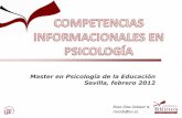 Master en Psicología de la Educación Sevilla, febrero 2012alfinbibpsicologia.pbworks.com/w/file/fetch/... · El catálogo FAMA+ • Principales instrumentos de búsqueda ... PRINCIPALES