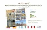 BIOMETRANScyted.org/sites/default/files/presentacion_biometrans-web.pdf · El Proyecto ennúmeros BIOMETRANS Ref.: 918PTE0539 •Inicio: 01/01/2018 •Fin: 31/12/2020 •Duración: