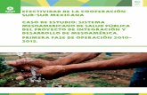 Efectividad de la Cooperación Sur-Sur Mexicana Caso de Estudio: … · 2018-09-05 · activo en espacios internacionales como el G20 y la Alianza Global para la Cooperación Eficaz