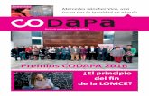 Premios CODAPA 2016 - CODAPA – CODAPA · 6 La CODAPA conmemora la XIV edición de sus premios E mociones, recuerdos compartidos y trayectorias que suponen un ejemplo para la comunidad