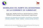 MODELADO DEL NORTE DEL ECOSISTEMA DE LA CORRIENTE DE …€¦ · optimizar el Norte del Ecosistema de la Corriente de Humboldt. •El modelado del NECH ha permitido entender efectos